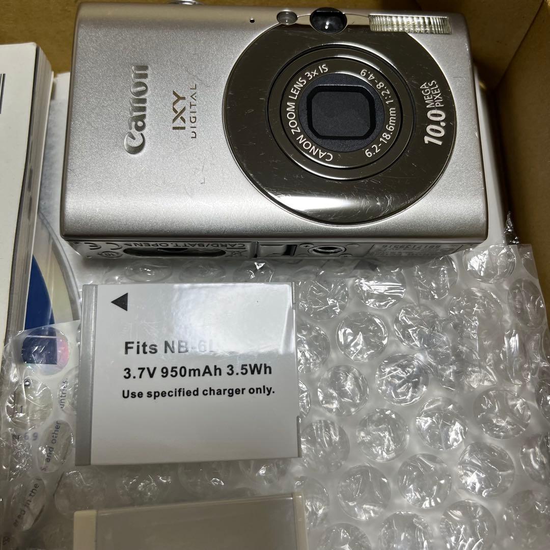 Canon IXY Digital 25IS コンパクトカメラ シルバーモデル
