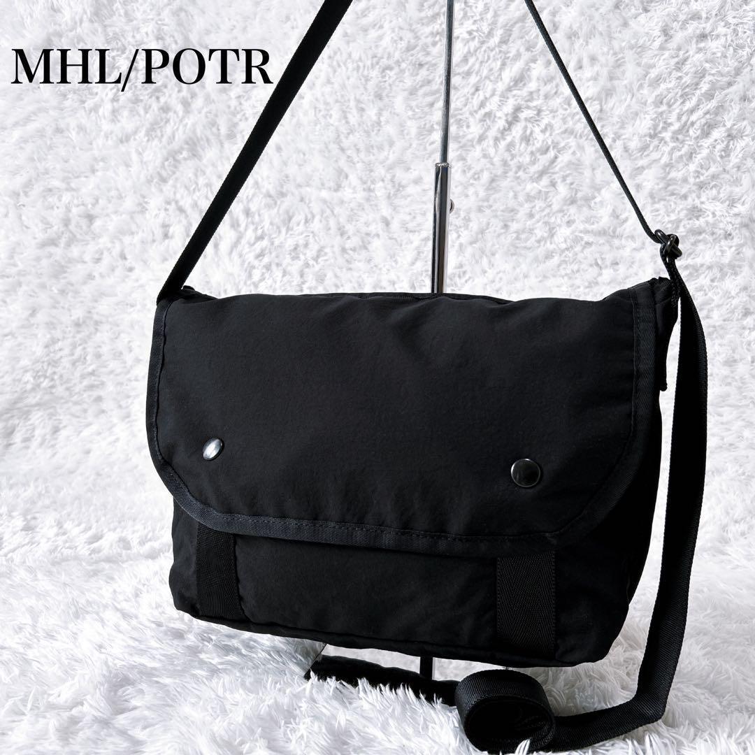 極美品✨MHL/POTR WORN NYLON OXFORD ショルダーバッグ
