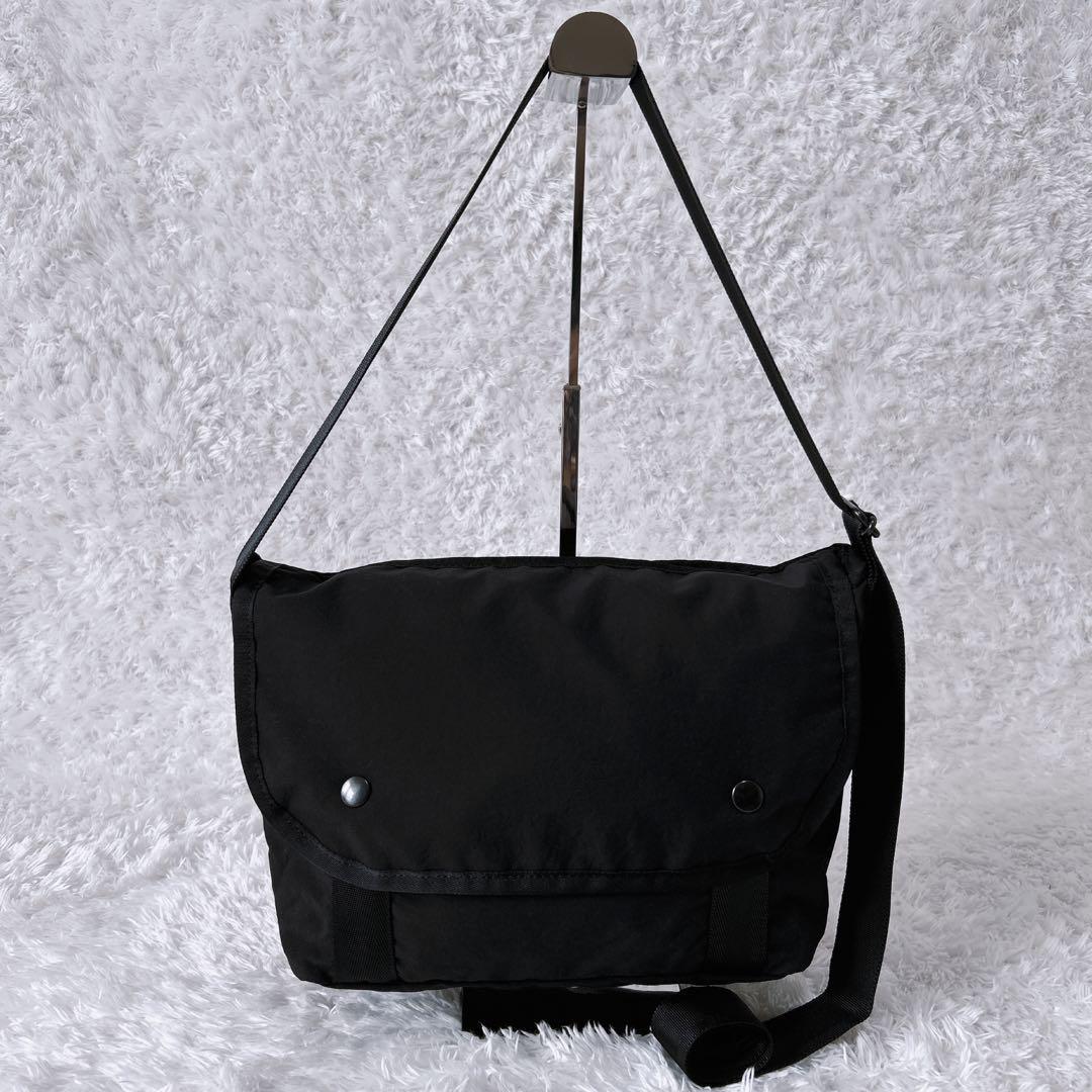 極美品✨MHL/POTR WORN NYLON OXFORD ショルダーバッグ