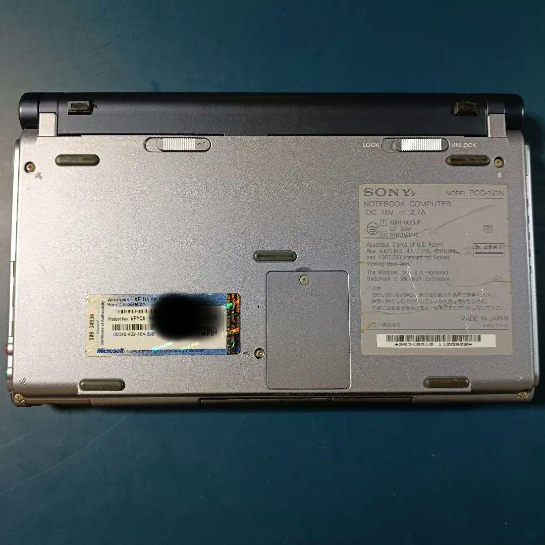 SONY VAIO PCG-C1MSX　箱有り　ジャンク品
