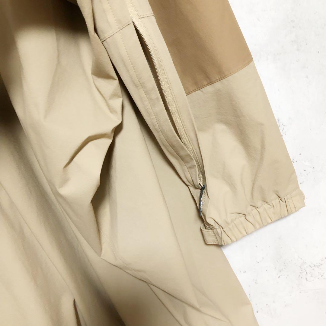 ノースフェイス ハイベント フード付き タグアンポンチョコート　レインコート