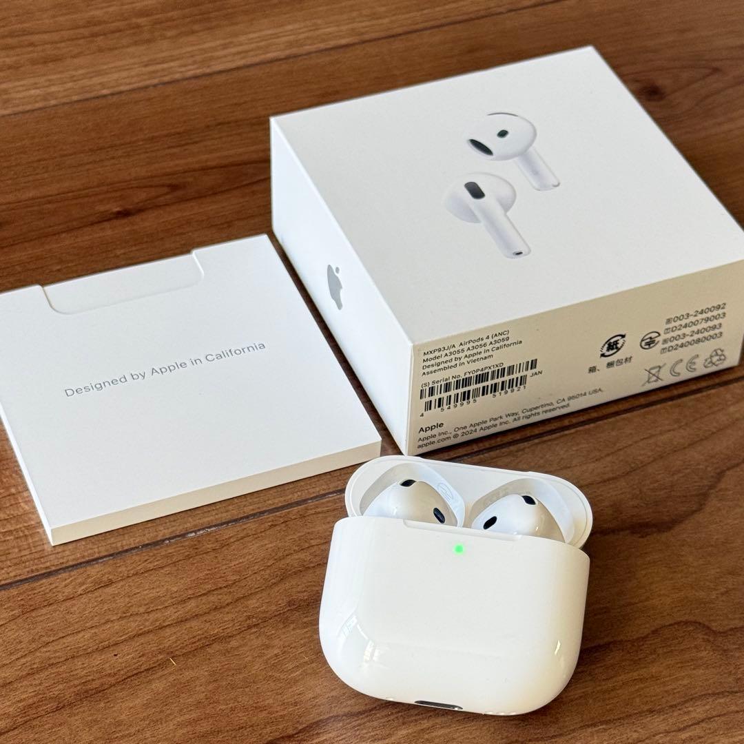 AirPods4 アクティブノイズキャンセリング搭載 MXP93J/A