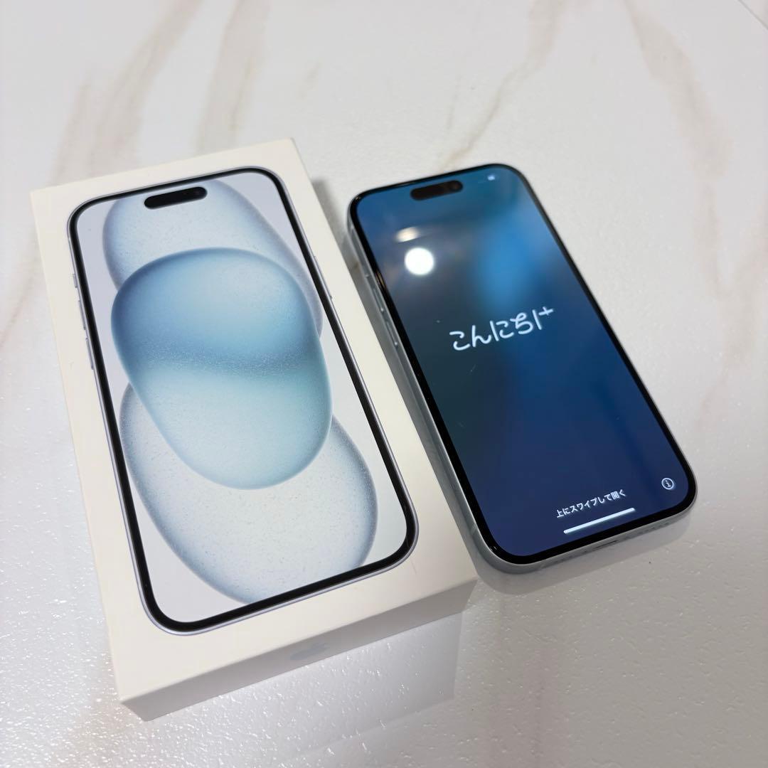スマートフォン本体 sukeharumama iPhone15 128GB Blue
