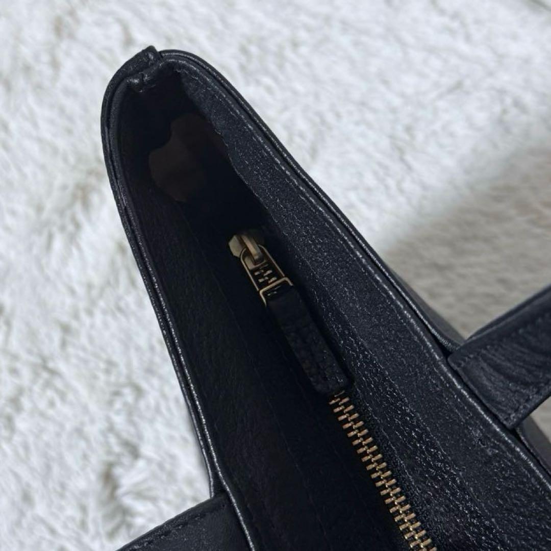 ⭐️未使用級⭐️　HushTug　ハッシュタグ　トートバッグ　レザーバッグ