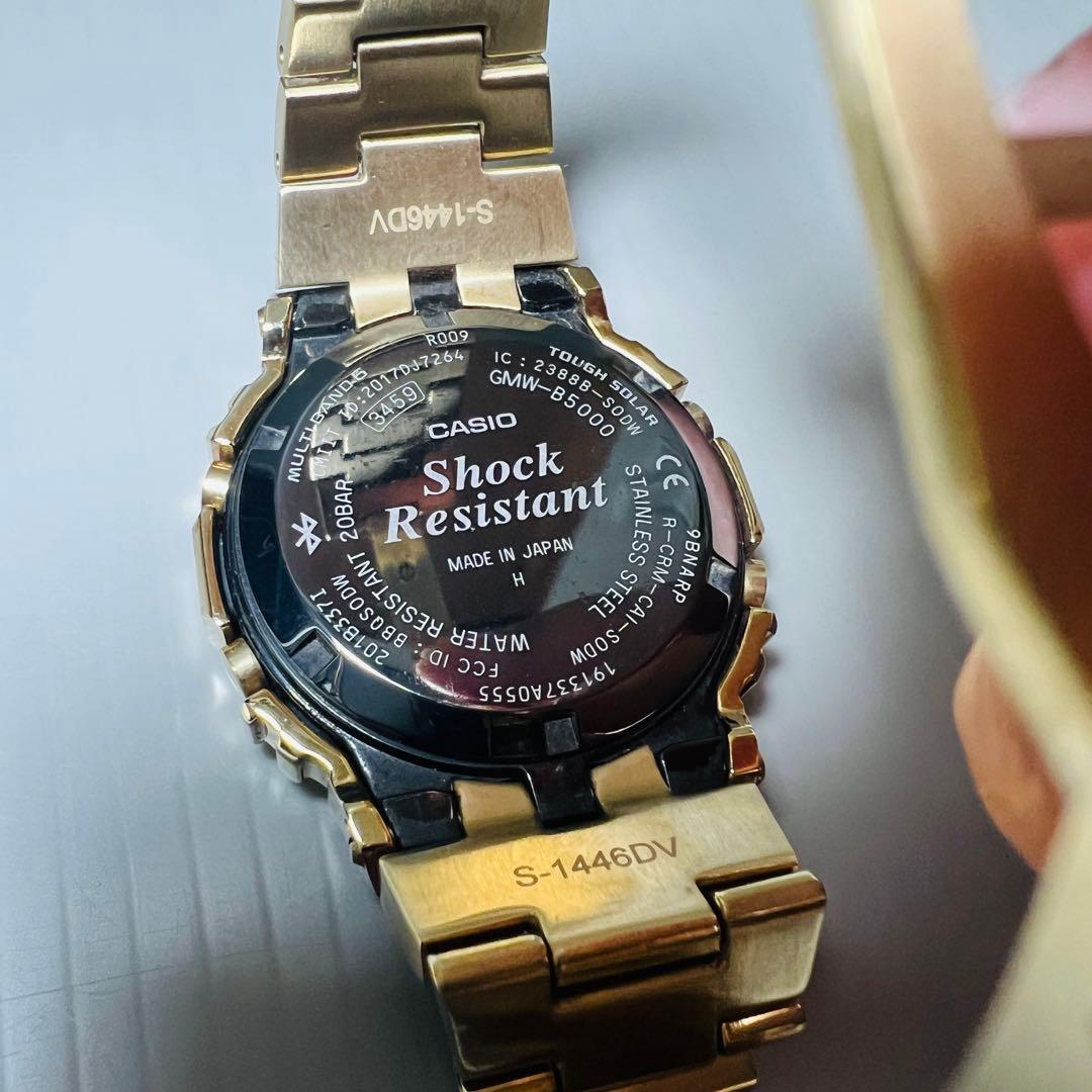 CASIO G-SHOCK GMW-B5000GD-9JF フルメタルゴールド