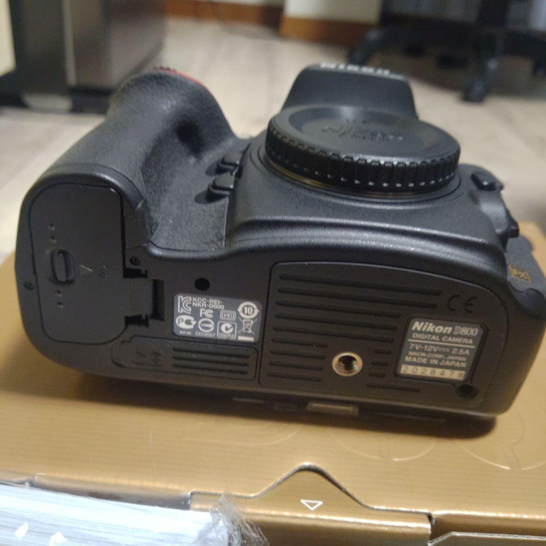 ★極美品★Nikon D800 デジタル一眼レフカメラ ボディショット数5450