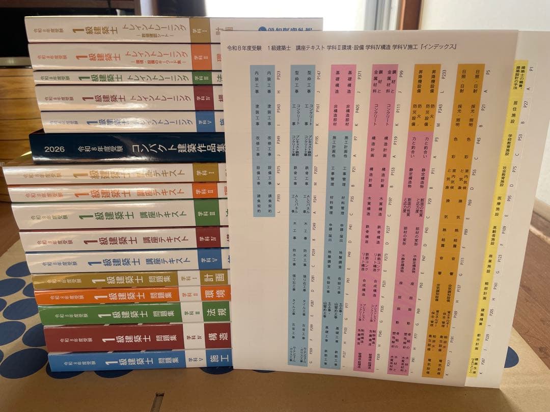 2026令和8年総合資格一級建築士テキスト問題集トレトレ作品集エントリー