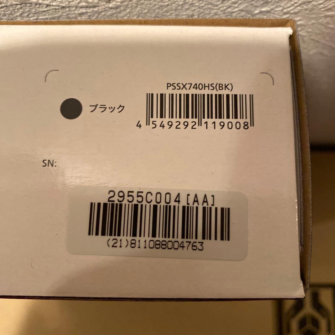 Canon PowerShot SX740 HS 新品未使用品　ブラック