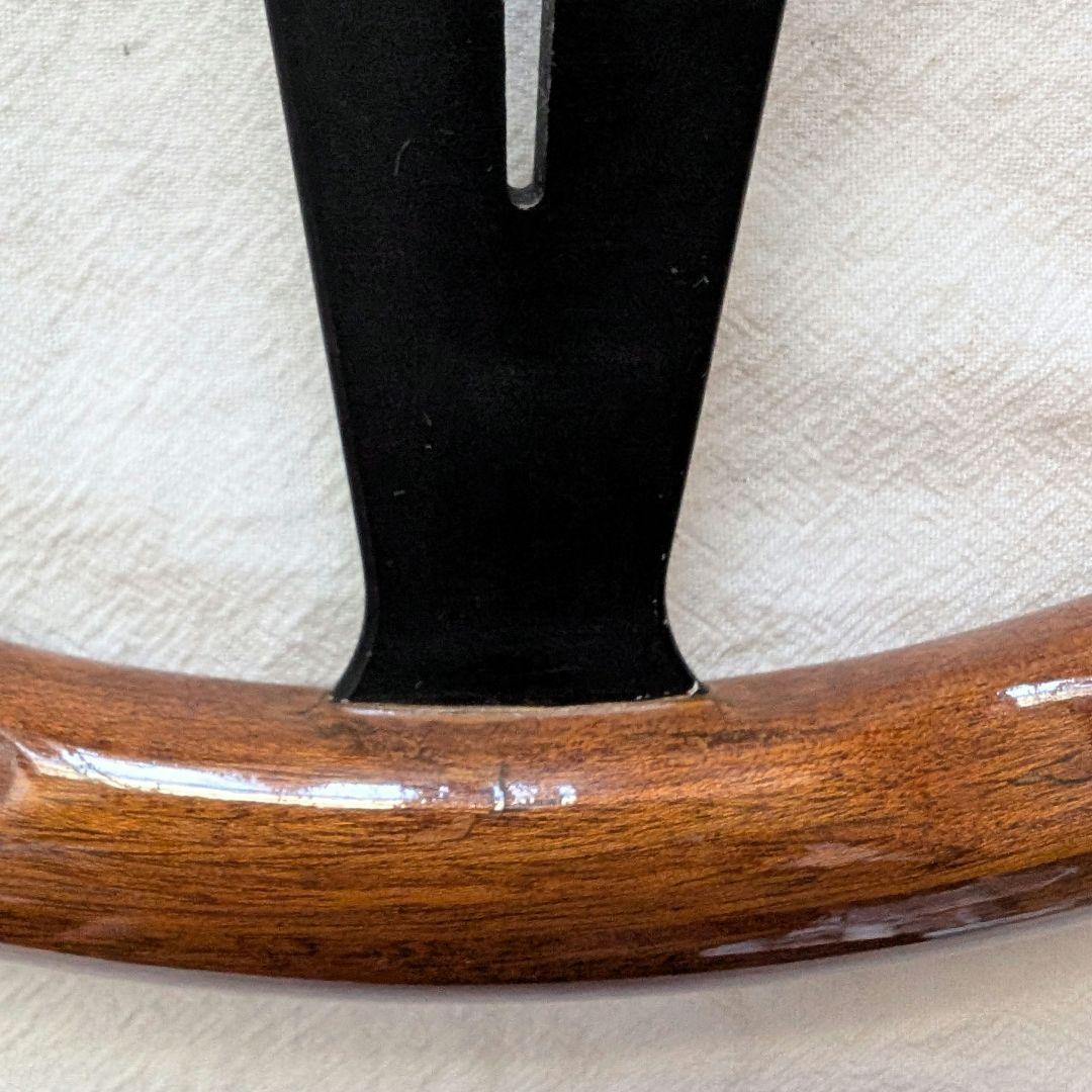 ナルディ　NARDI　ウッドステアリング　ホーンボタン　旧車　レトロ