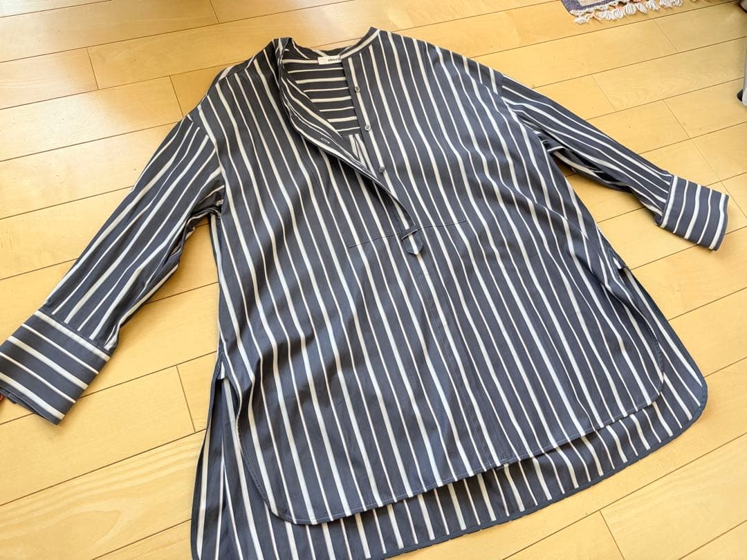 ebure エブール シャツ ブラウス 長袖 日本製 未使用