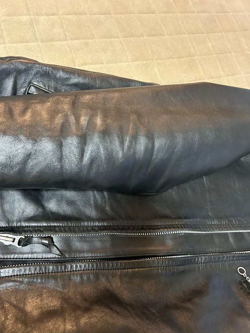 VARGA GIRL★シングルライダースジャケット★サイズ38★馬革