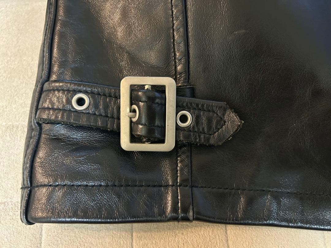 VARGA GIRL★シングルライダースジャケット★サイズ38★馬革