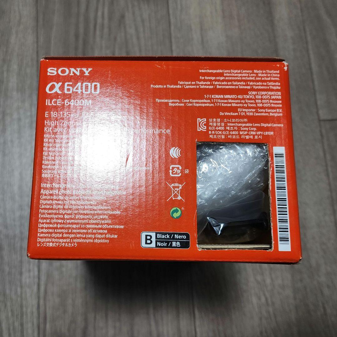Sony α6400 ミラーレスカメラ ブラック