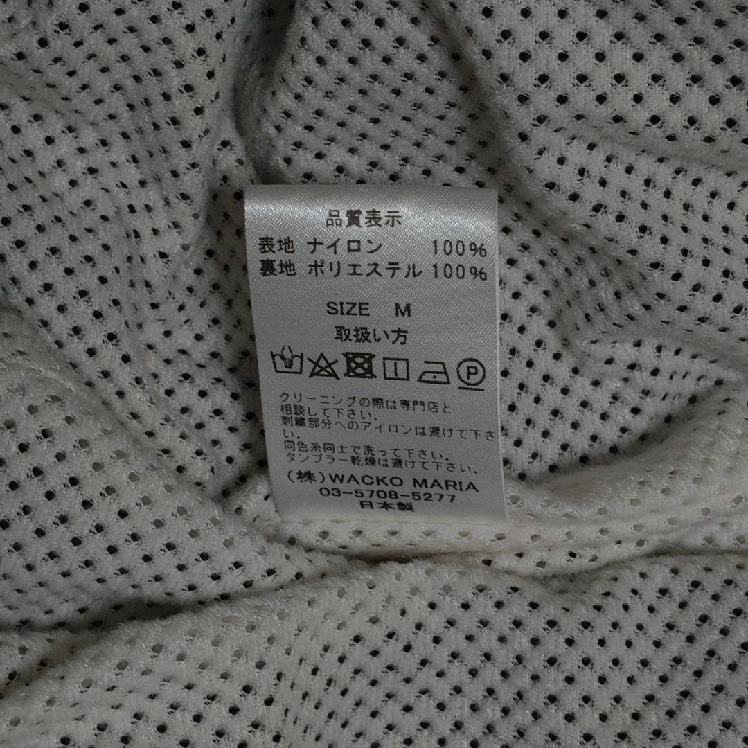 【即完売】WACKO MARIA 23AW ナイロン トラック ジャケット　黒