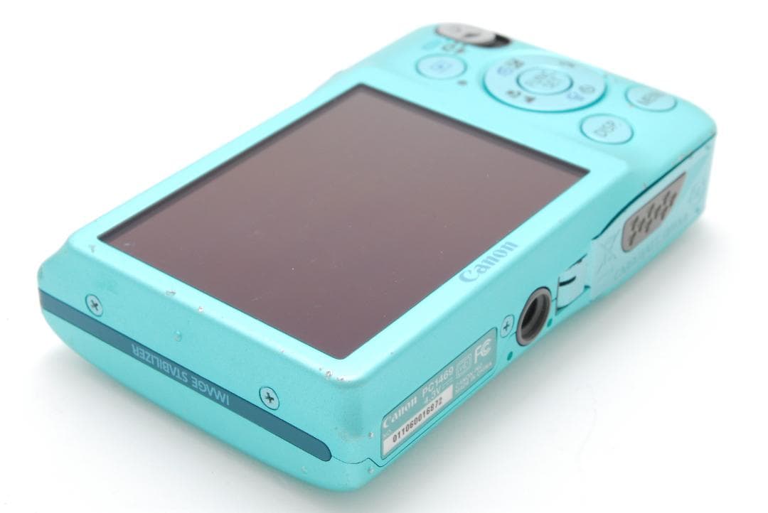 Canon IXY f200 水色 2000万画素 コンパクトデジタルカメラ