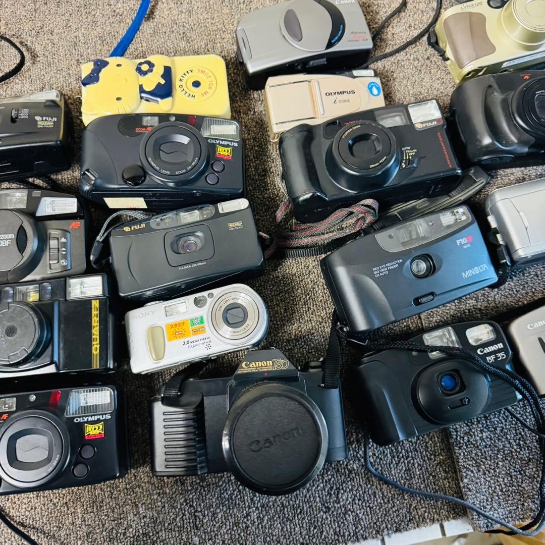 D7ジャンク品！キャノン ソニー オリンパス 富士フイルム カメラまとめ売り✨