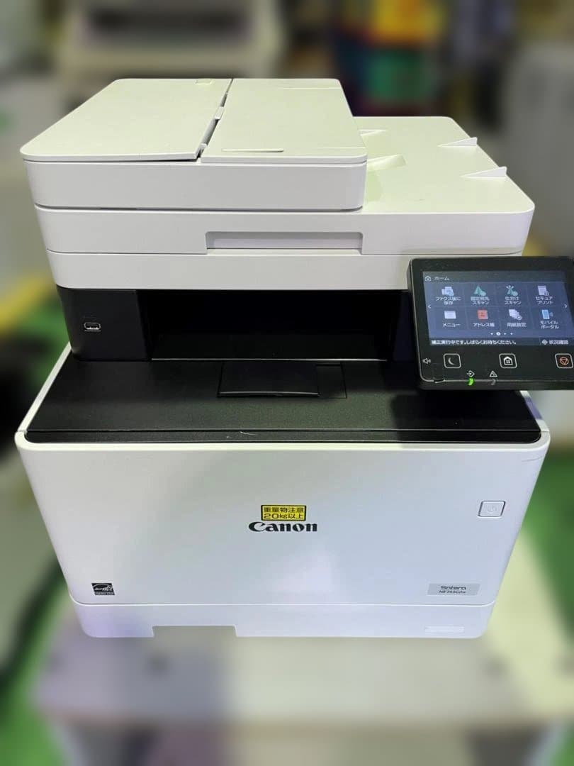 Canon MF743Cdw 両面印刷　78691枚　動作OK/トナー無