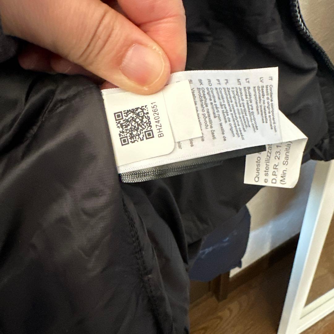 THE NORTH FACE ブラックショートダウンジャケット