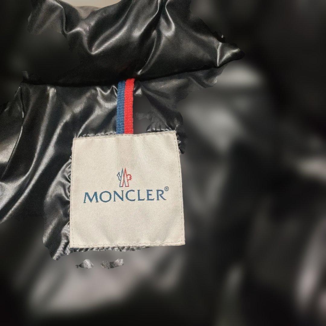 美品　モンクレール　ダウン　コート　ジャケット　1 MEINA 黒フード付き