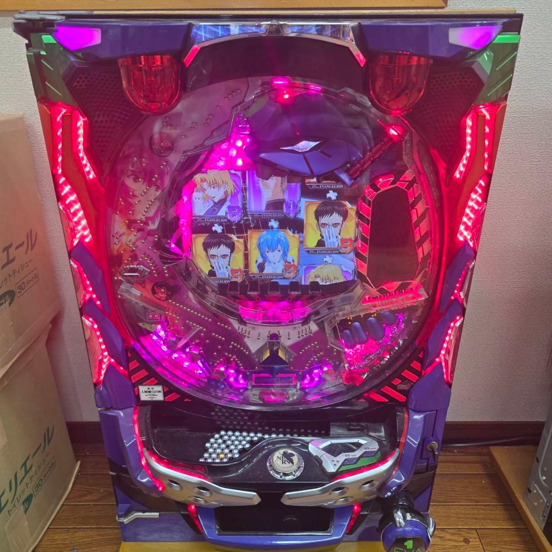 実機　家パチ　CR 新世紀エヴァンゲリオン　使徒、再びYF 1/128,5