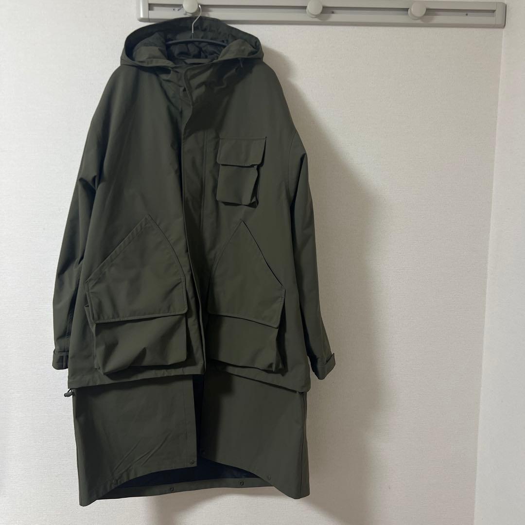 GU ENGINEERED GARMENTS Lサイズ　パテッドシェルパーカー