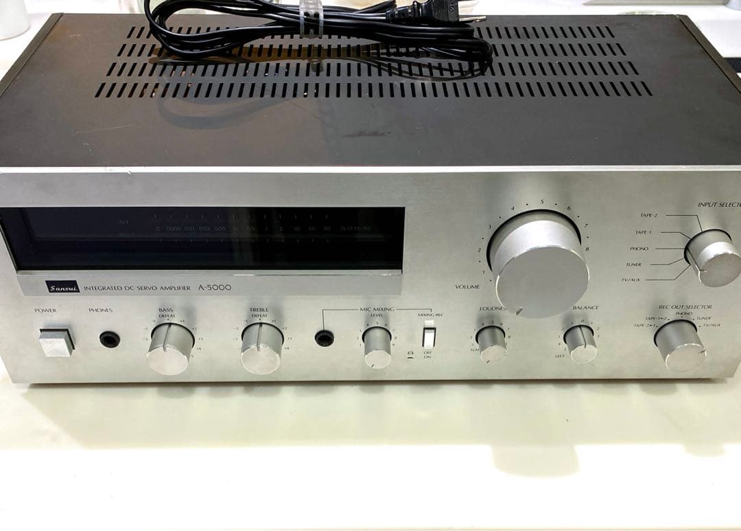 Sansui プリメインアンプ A-5000 サンスイ 動作良好