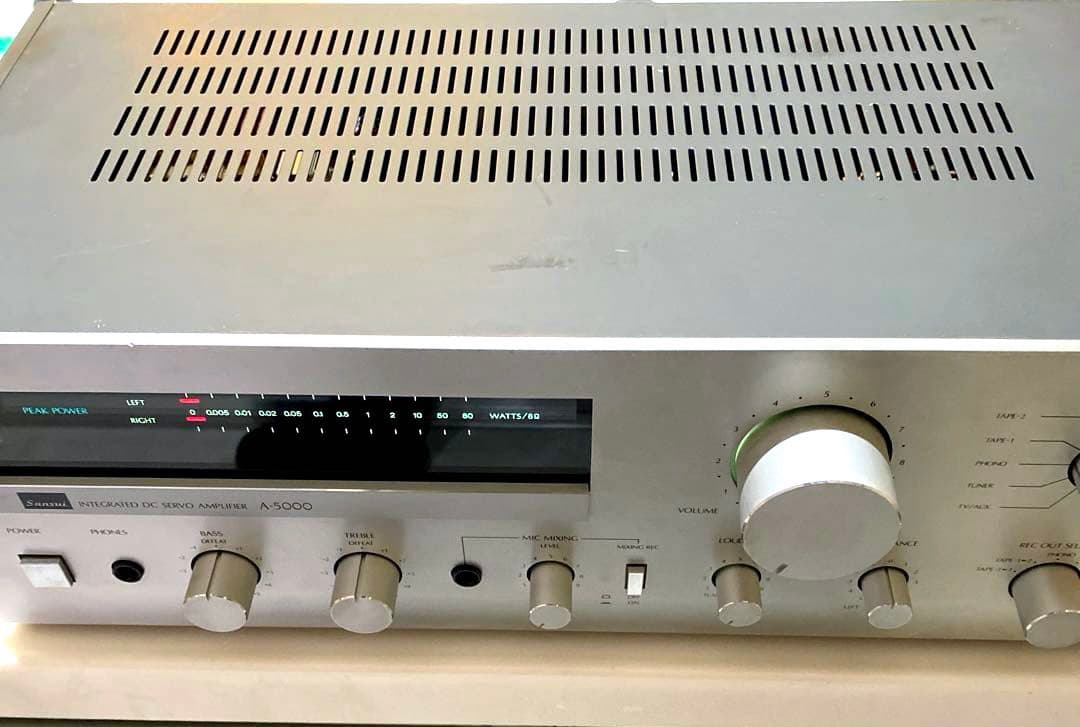 Sansui プリメインアンプ A-5000 サンスイ 動作良好