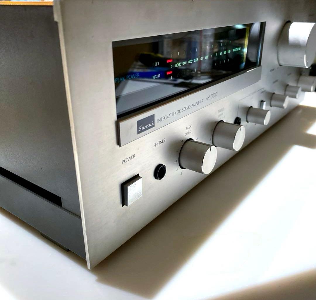 Sansui プリメインアンプ A-5000 サンスイ 動作良好