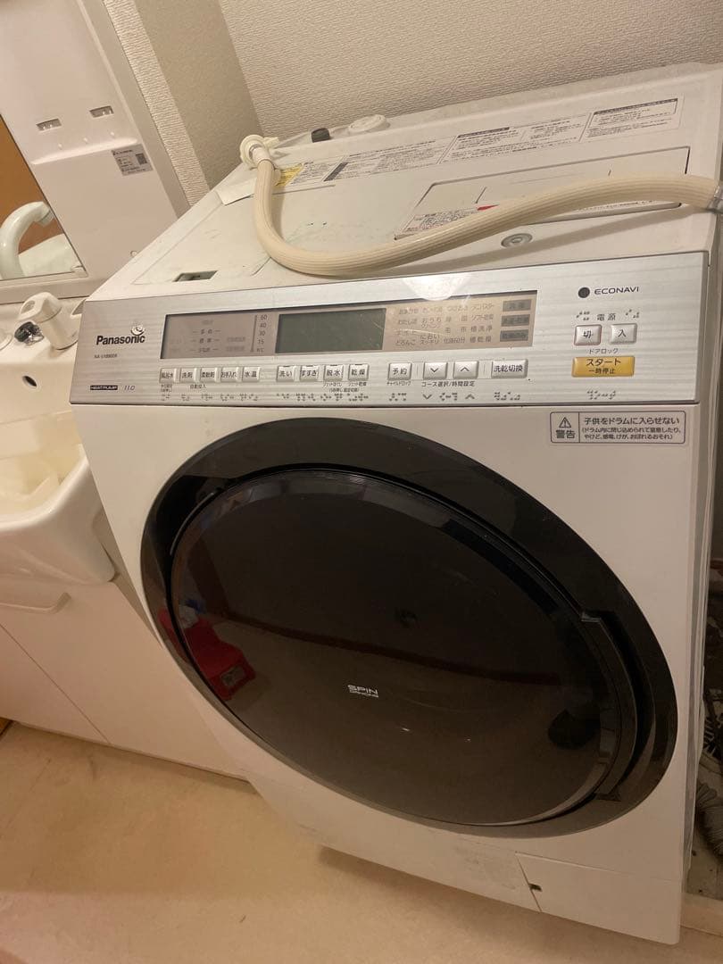 【カル】　Panasonic ドラム式洗濯機 本体