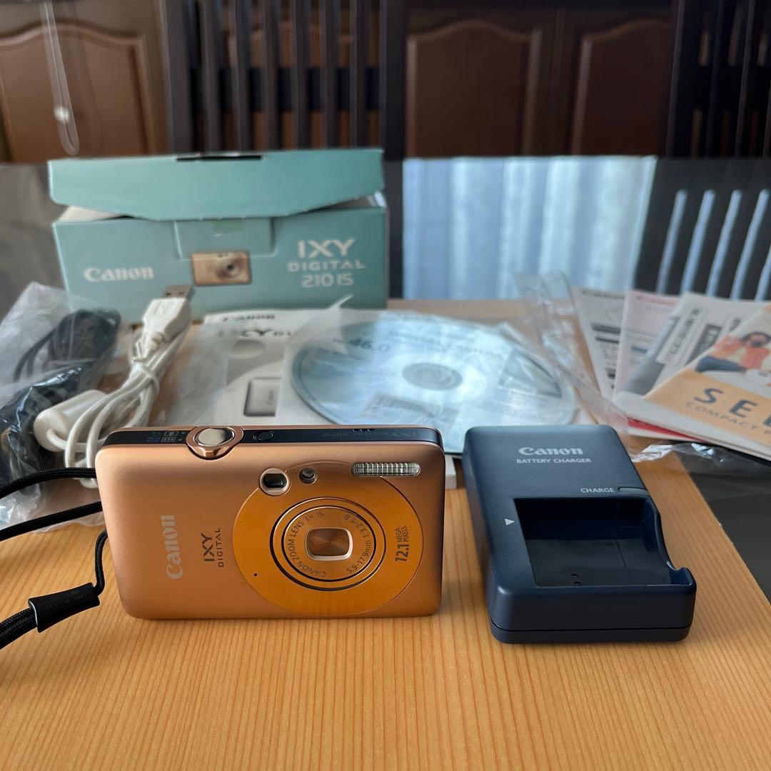 Canon IXY DIGITAL 210 IS ゴールド デジタルカメラ