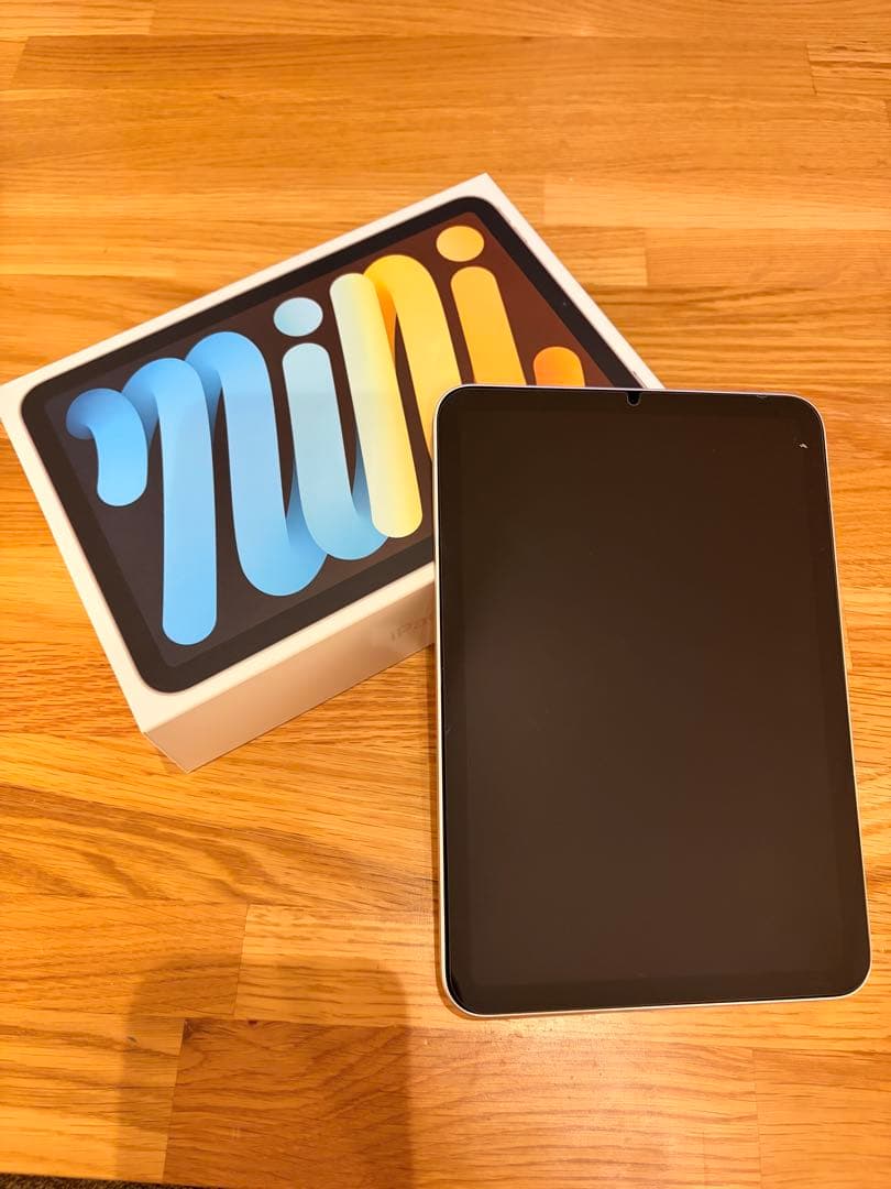 【極美品・箱付き】iPad mini 第6世代 64GB Wi-Fi 使用感少