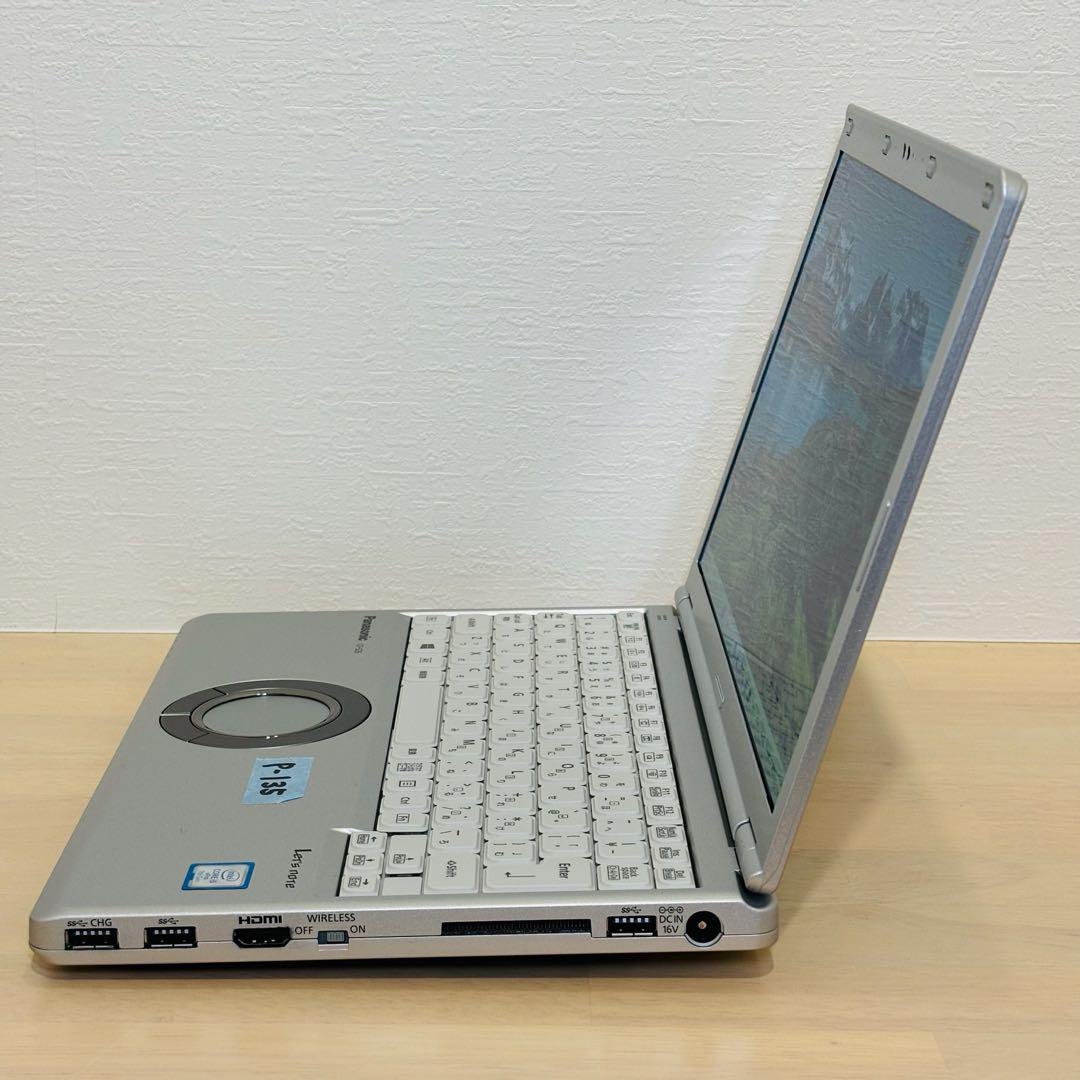 レッツノート PC Windows11 SSD DVD オフィス付き P-135