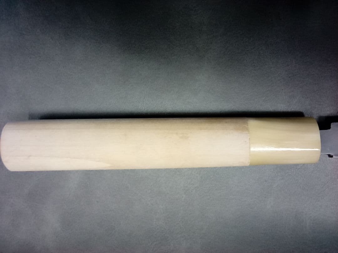 【値下げ】将之作　柳刃包丁　24cm 本霞研　水牛柄