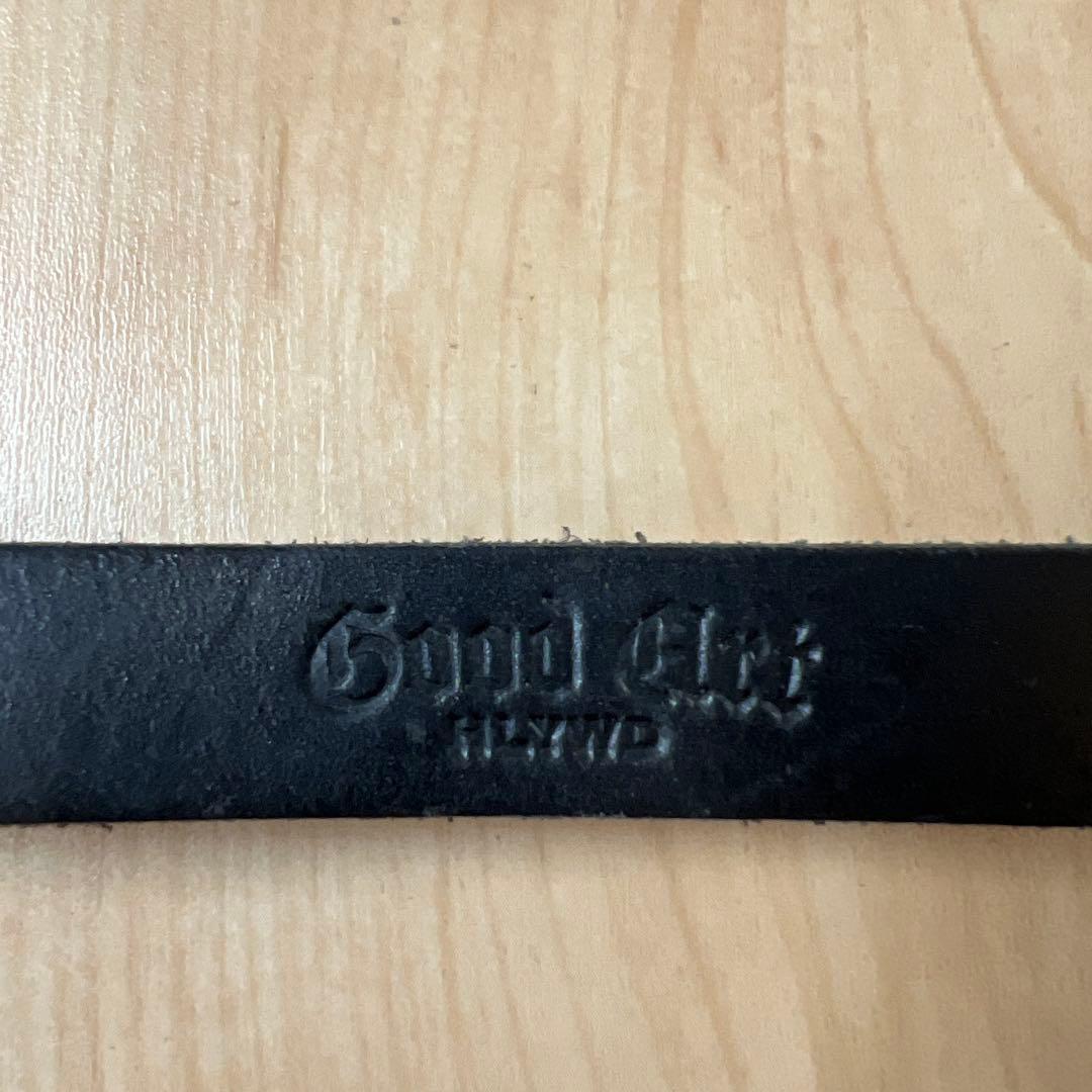 Good art hlywd レザーブレスレット