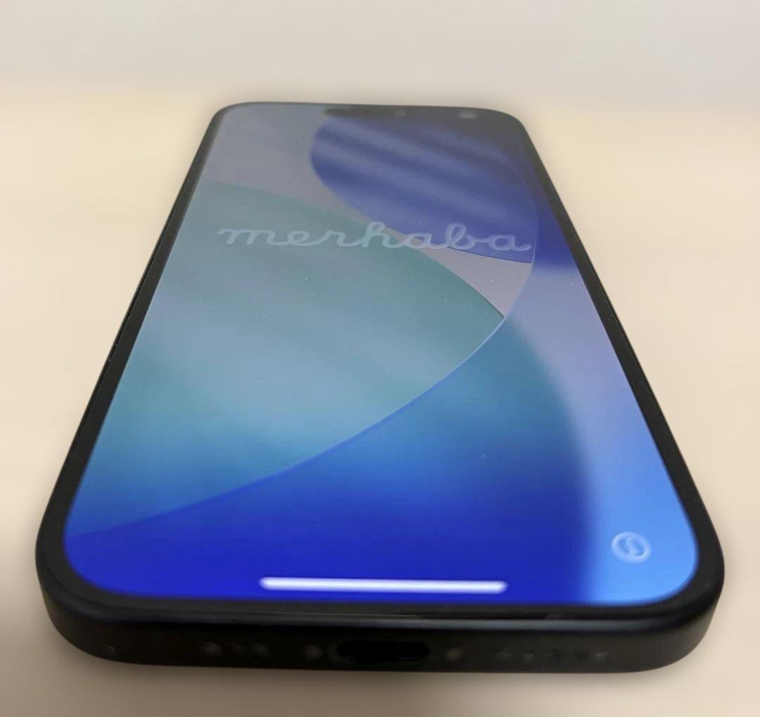 美品★Apple iPhone 15 ブラック香港SIMフリー版 物理SIM2枚