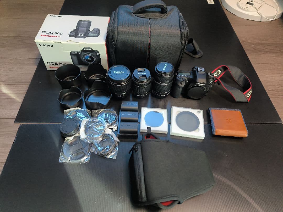 美品キャノンCanon EOS80D 付属品多数