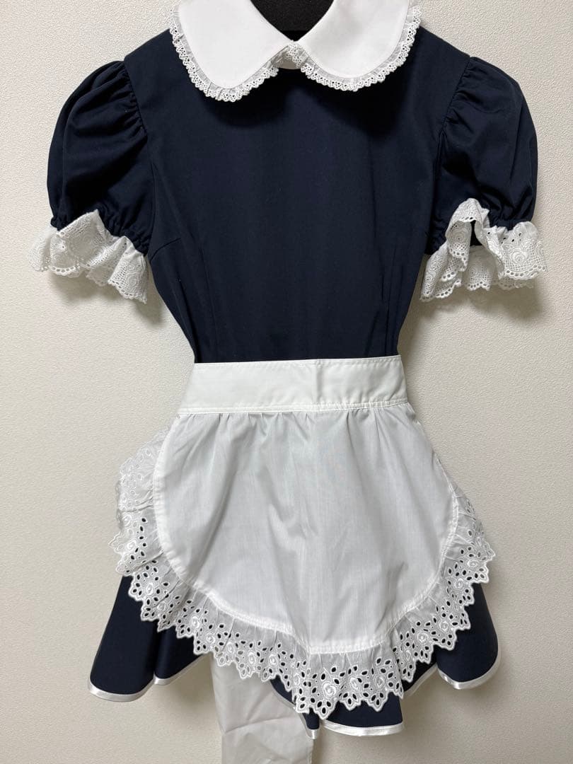 CANDY FRUIT メイド服 ネイビー M ミルクメイド