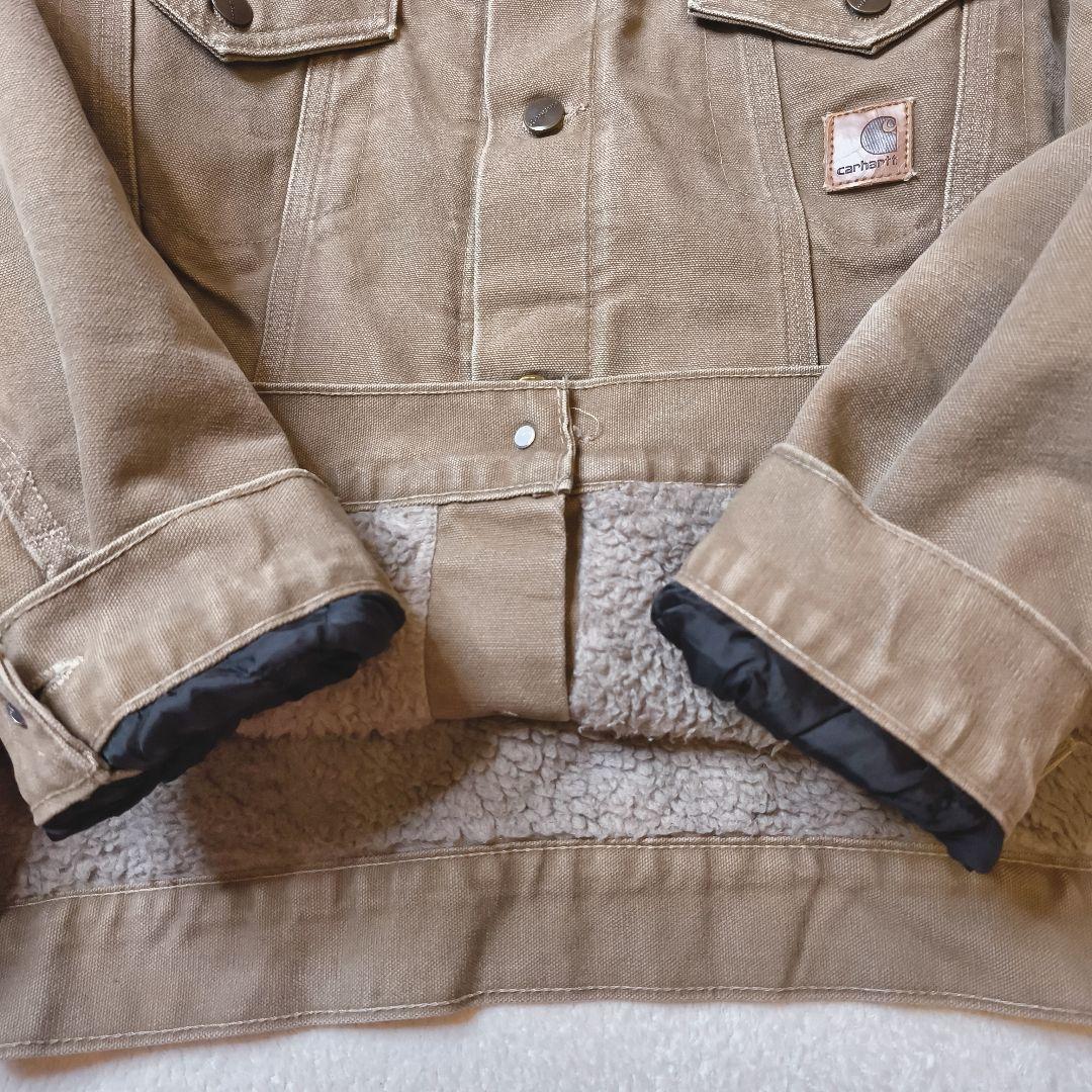 カーハート J233 FRB ボアジャケット XL 茶色 ダック トラッカー