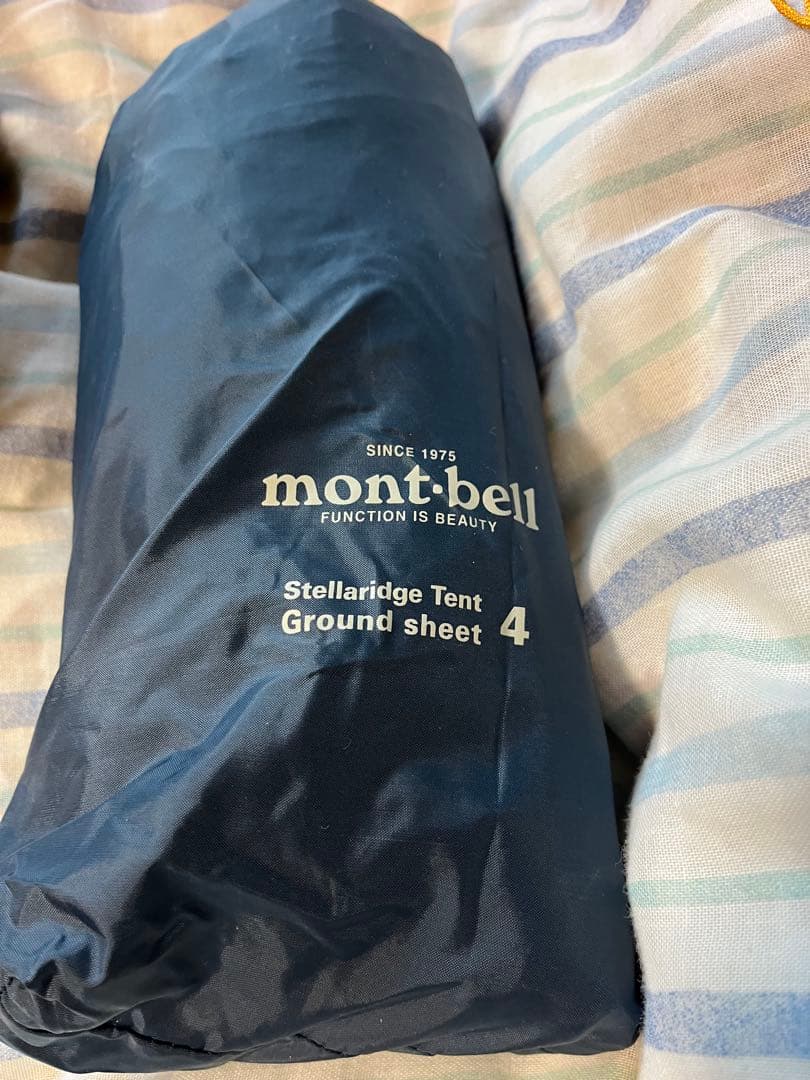 モンベル ステラリッジ4 レインフライ、グランドシート付