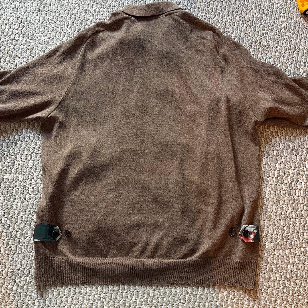 【美品】UNDERCOVER 21SS スカルローズニットブルゾン