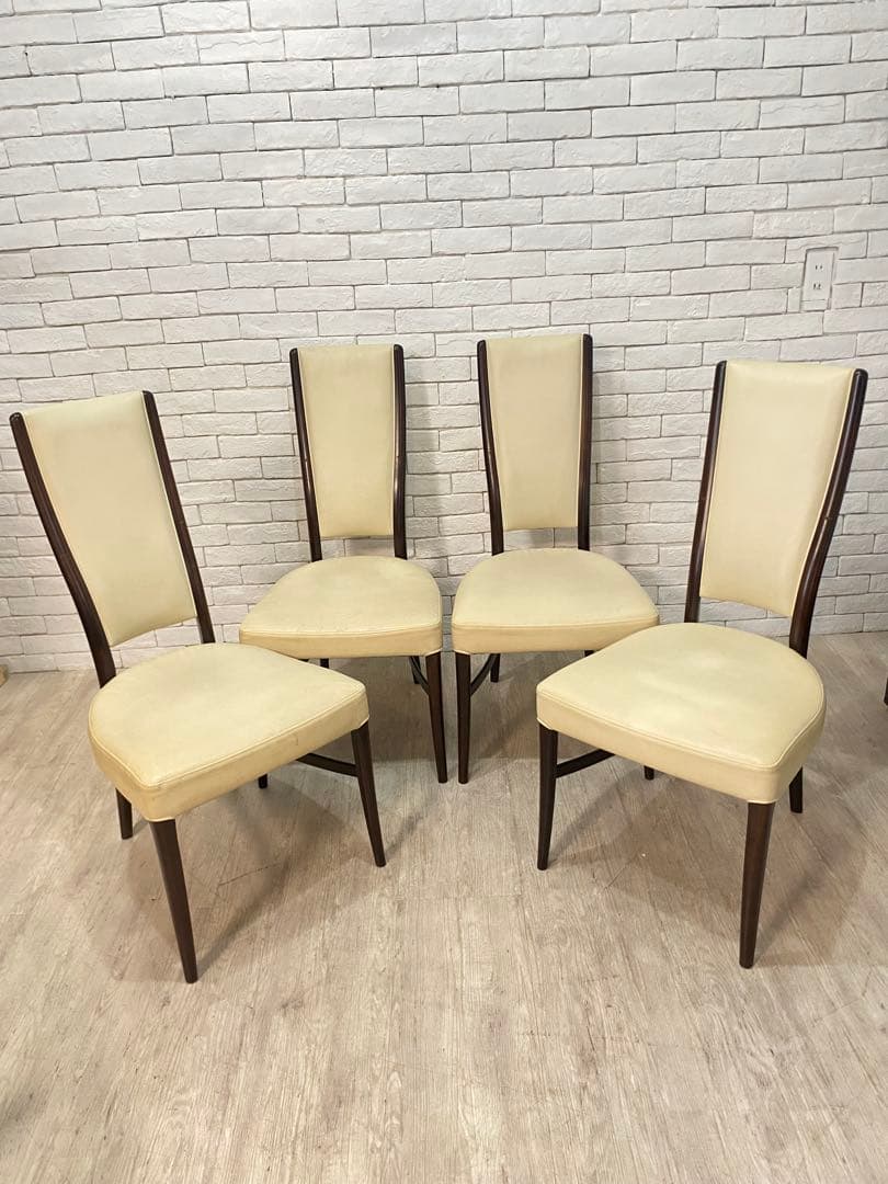 ①【ハルイロ　】カリモク　ダイニングチェア