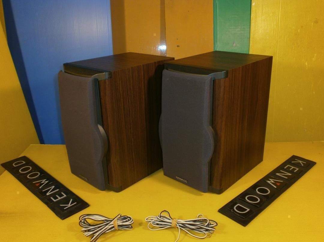 送料無料　KENWOOD コンポ用　高級　スピーカー　2台