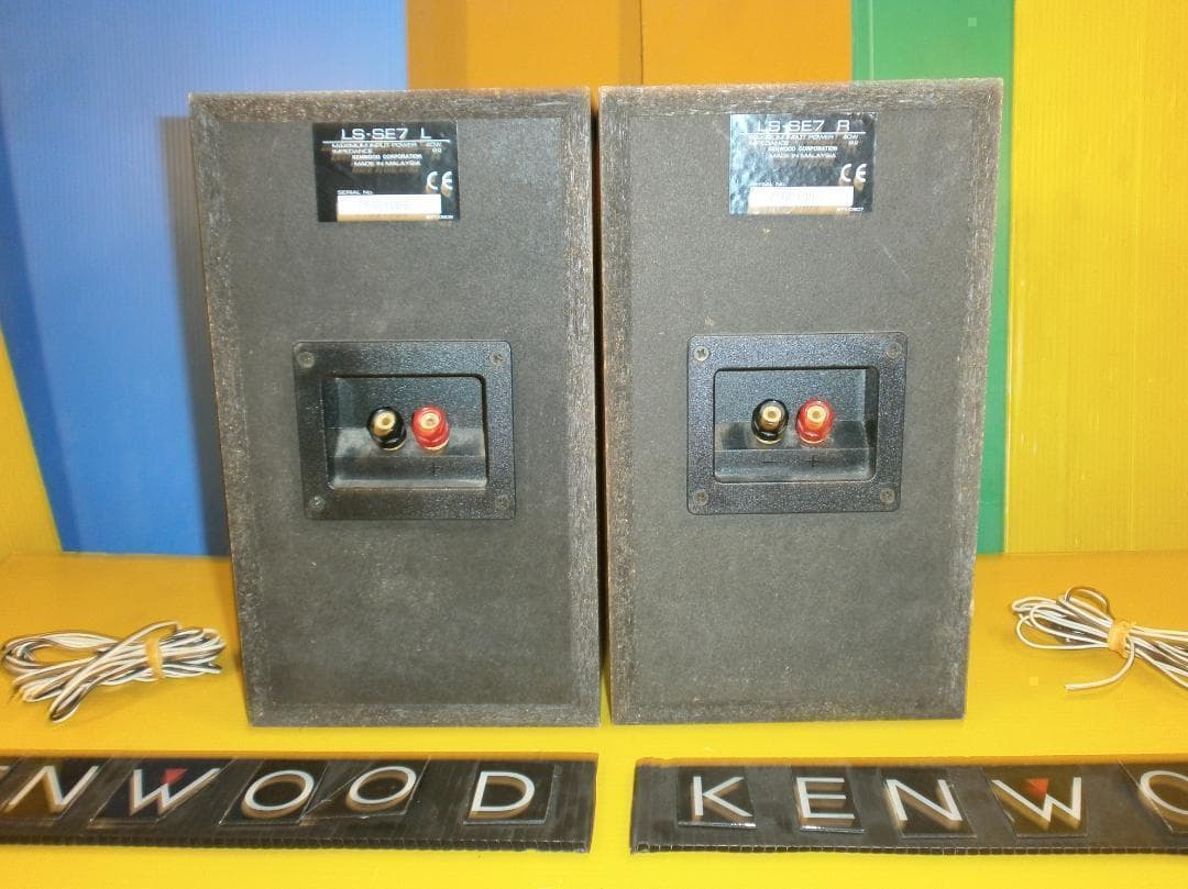 送料無料　KENWOOD コンポ用　高級　スピーカー　2台