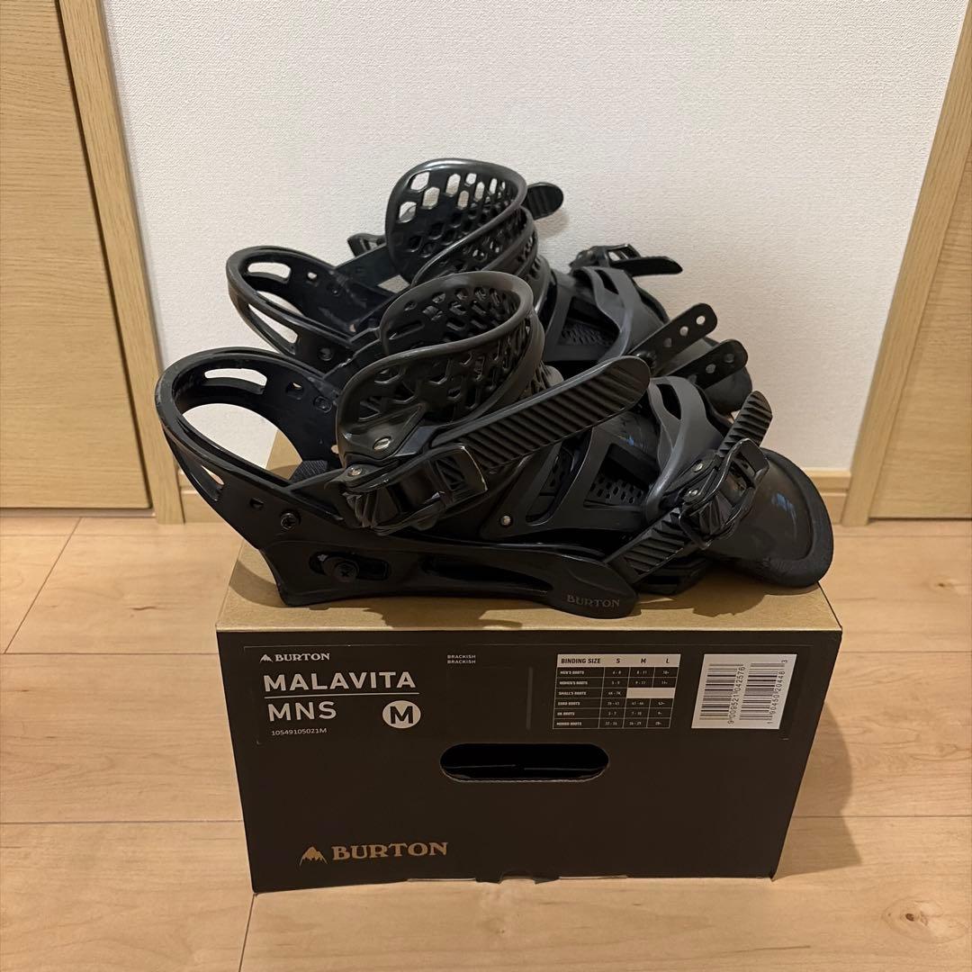 m*1様 BURTON バートン マラビータ ビンディング Mサイズ　おまけあり