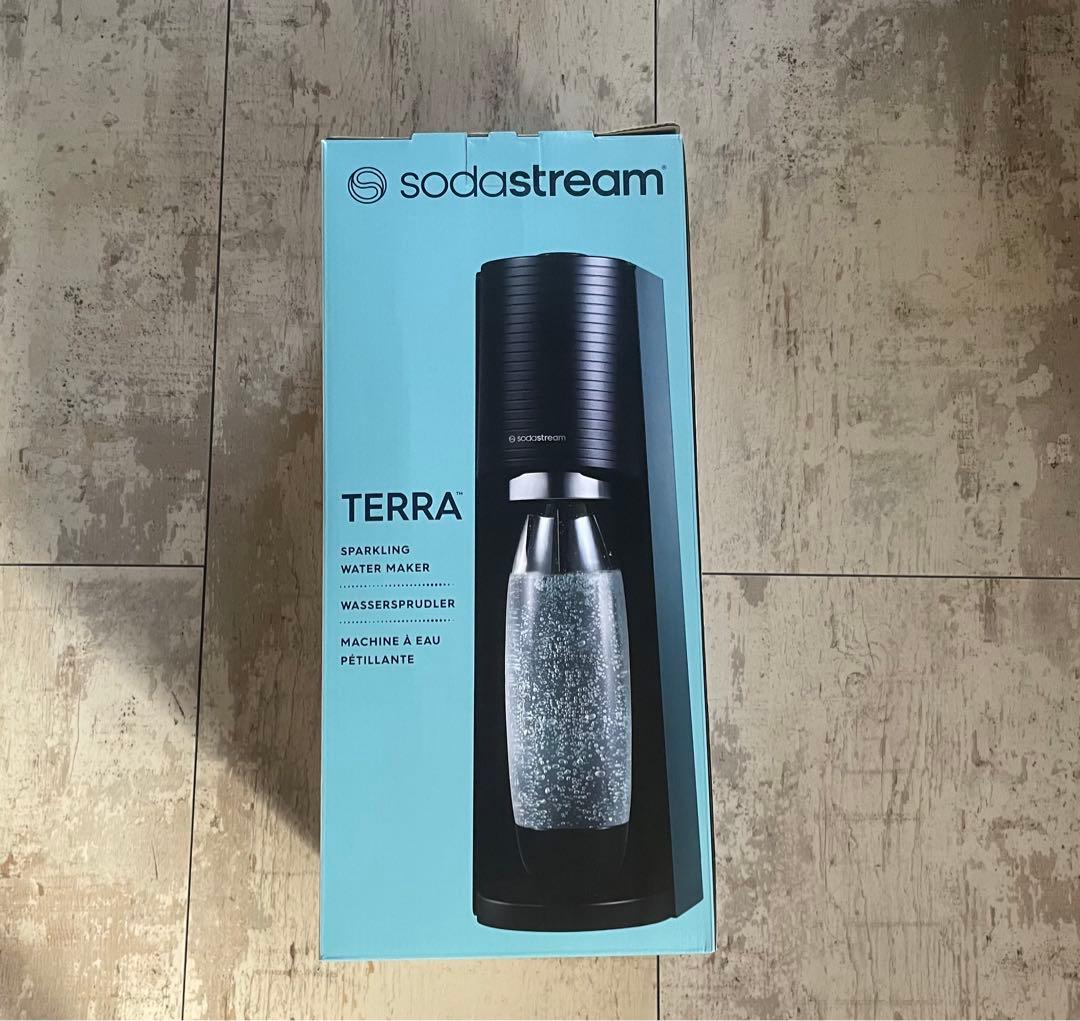 【新品未使用】SodaStream TERRA 炭酸水メーカー ブラック