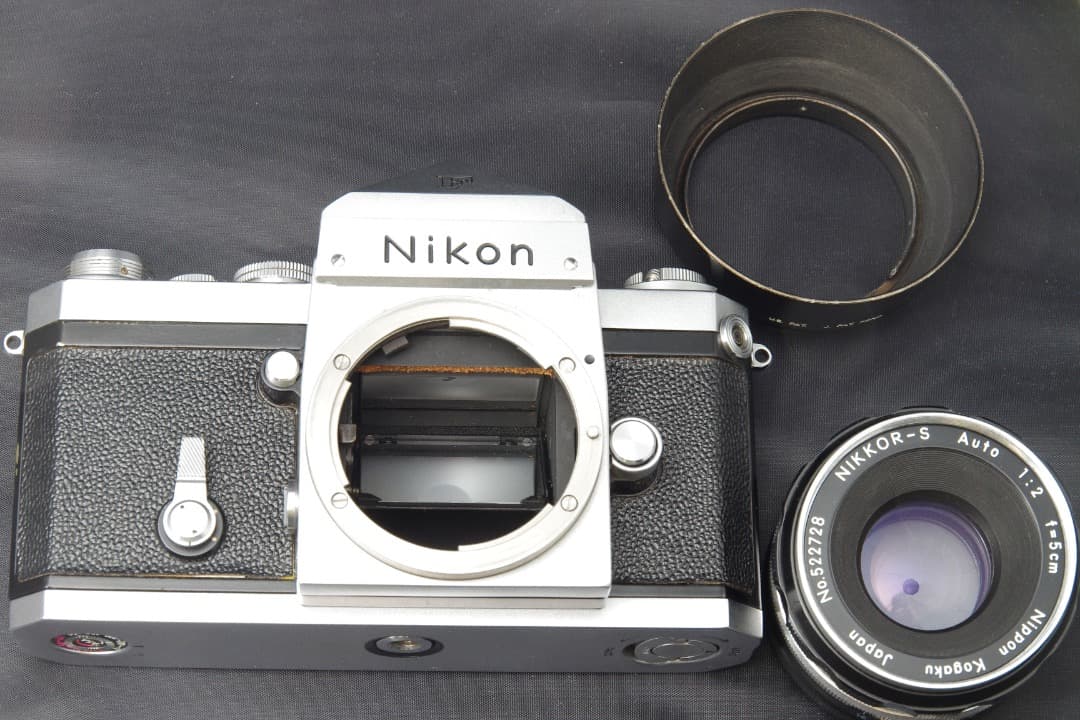 限定１台 希少 640番 ニコンF 本体 貴重チックマークレンズ 送料無料