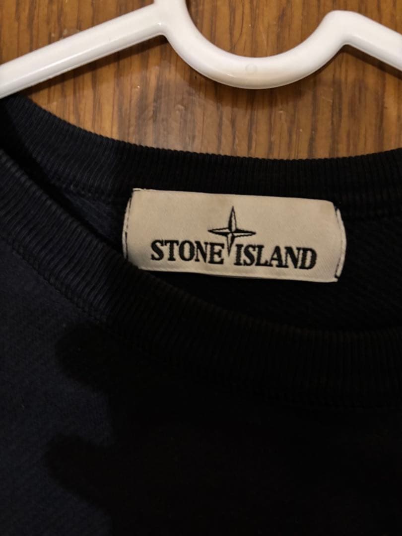 正規品　STONE  ブラック スウェット Sサイズ