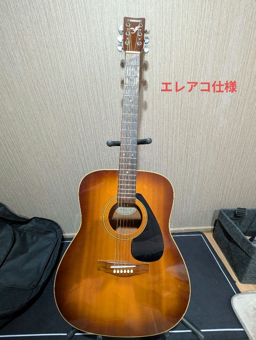 良音/YAMAHA　F-360TBS 改エレアコ　弦低め