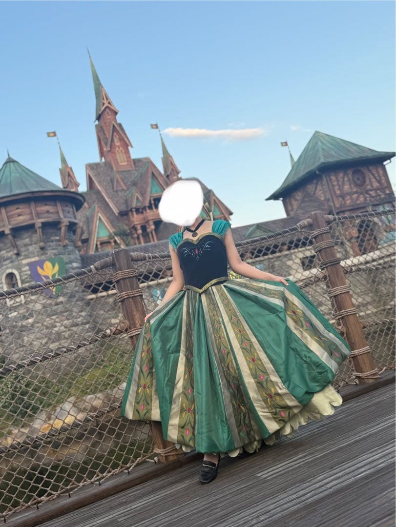 maippp【美品‼️着用画有✨】シークレットハニー公式 アナ雪戴冠式ドレス