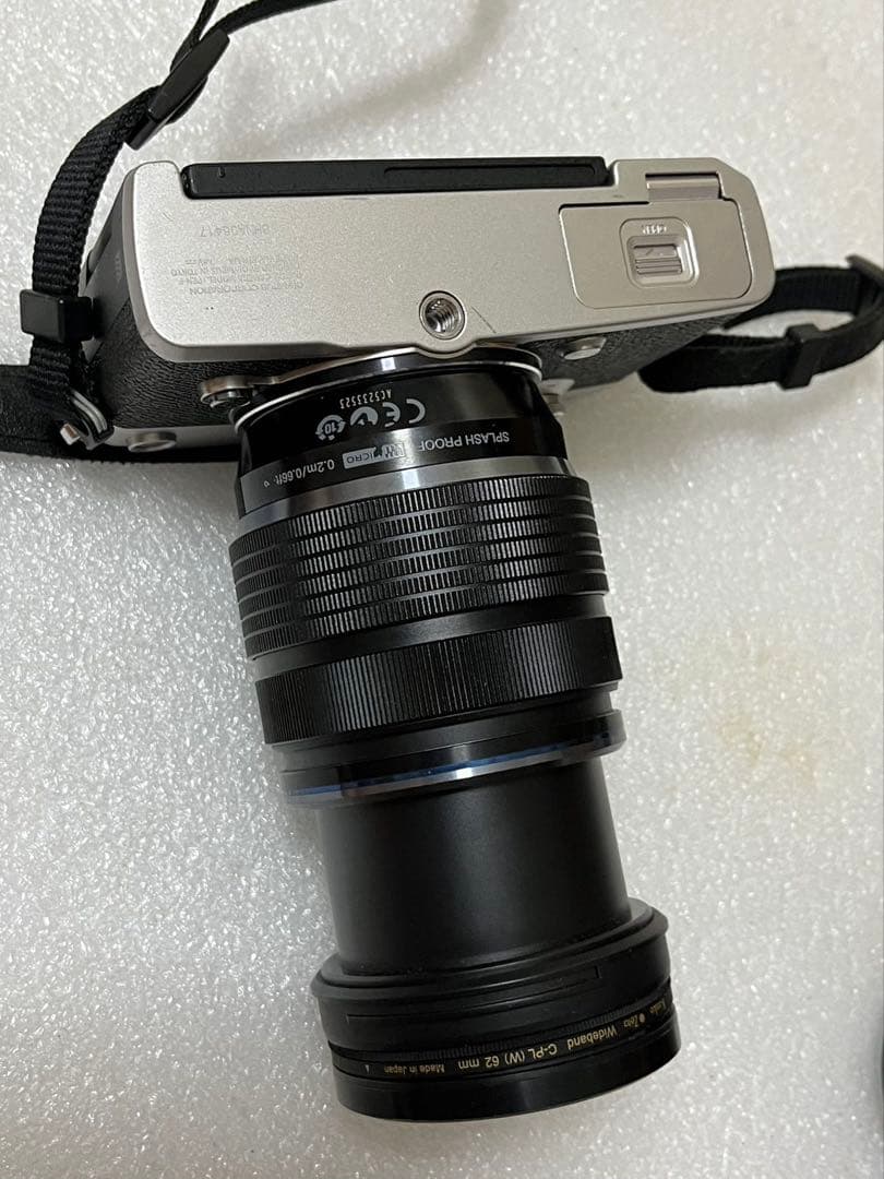 OLYMPUS PEN-F シルバー 12-40mmレンズ付き動作未確認です